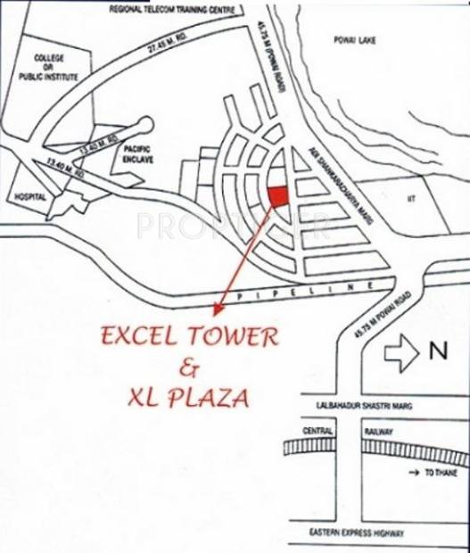 Images for Location Plan of GHP Excel Tower