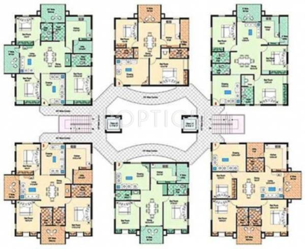 Images for Cluster Plan of Gowra Hallmark Express Towers