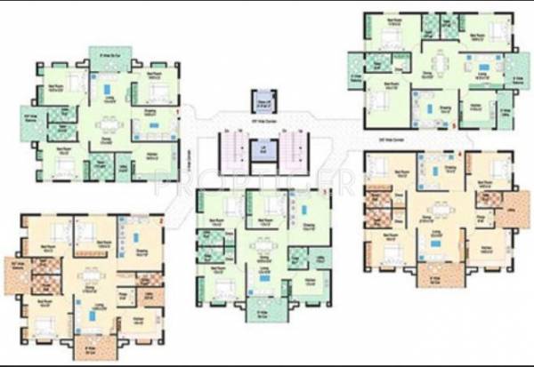 Images for Cluster Plan of Gowra Hallmark Express Towers