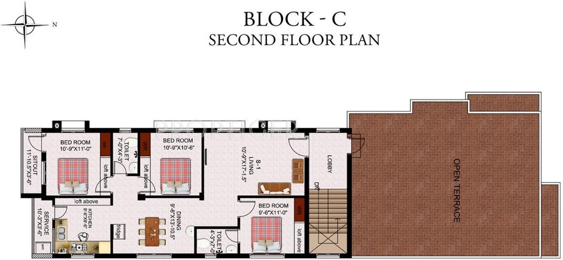 Images for Cluster Plan of Mettupakkam Orchid