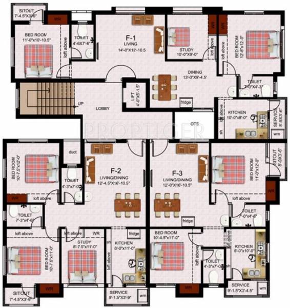 Images for Cluster Plan of Mettupakkam Orchid