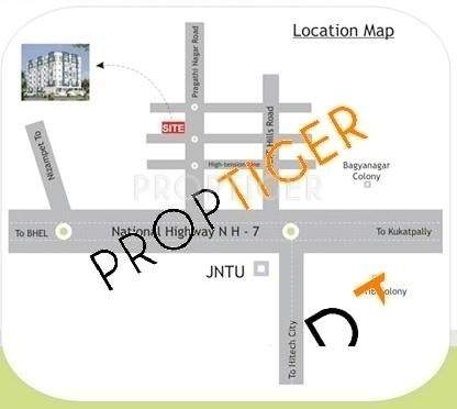 Images for Location Plan of Abhinandana Sai Srinivasa Towers