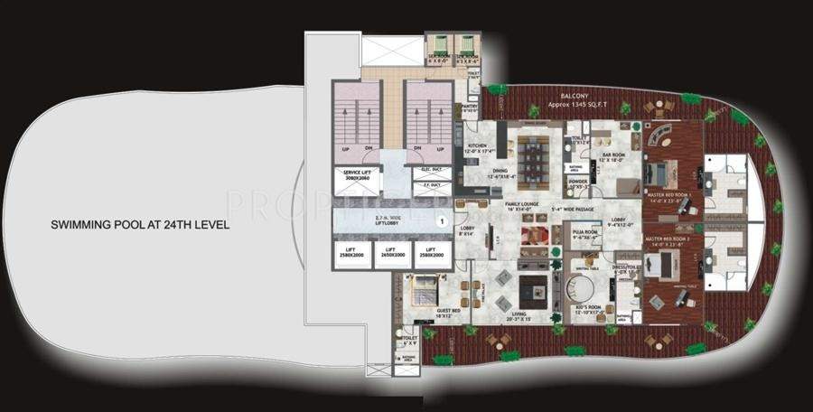  marvella Images for Cluster Plan of Mahagun Marvella
