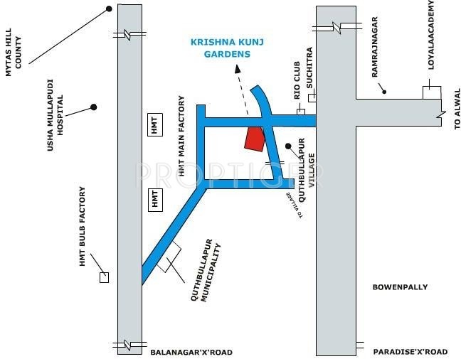 Images for Location Plan of Victory Krishna Kunj Gardens