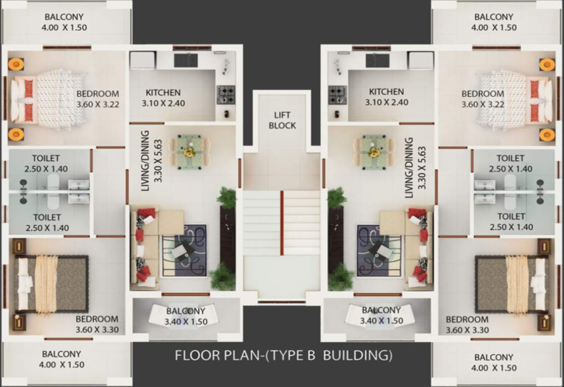 Images for Cluster Plan of Kalangutkar Oasis De Ashiyana