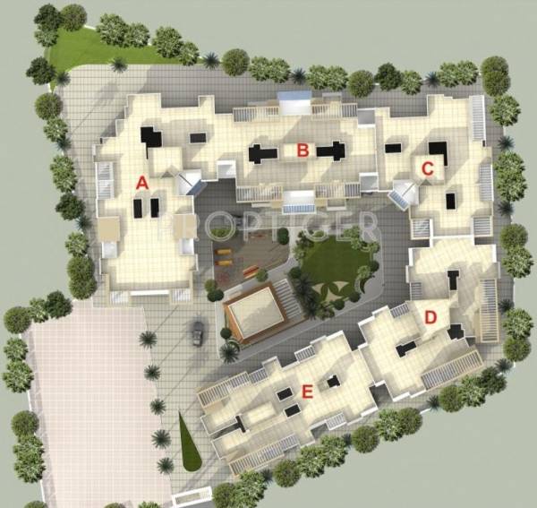 Viniyog Realtors Waterfront Layout Plan