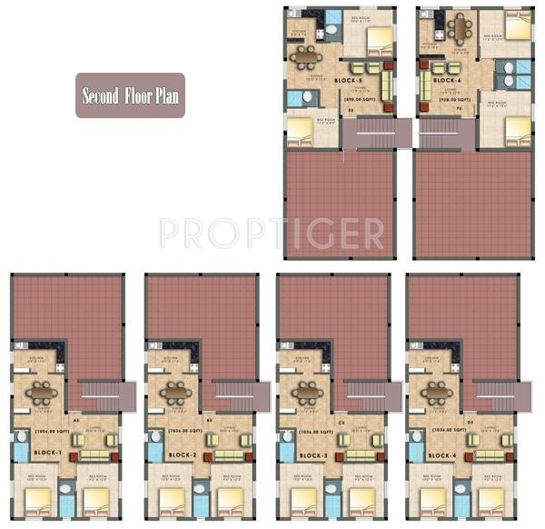 Images for Cluster Plan of Rakshith Homes The Grand Adobe