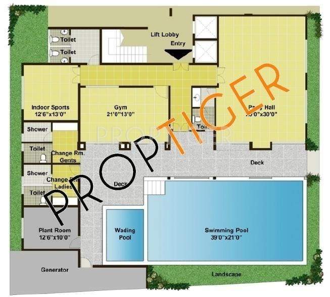 Images for Master Plan of Bhavana Western Manor Residency