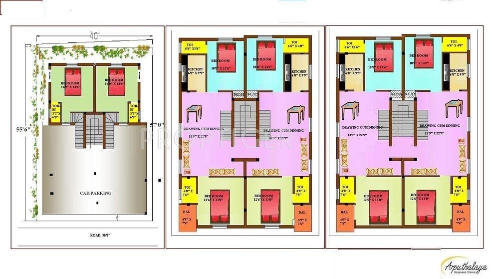 Images for Cluster Plan of Estates Arputhalaya