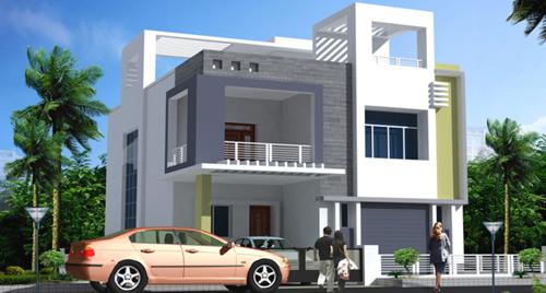  swarna-villas Images for Elevation of Saket Swarna Villas