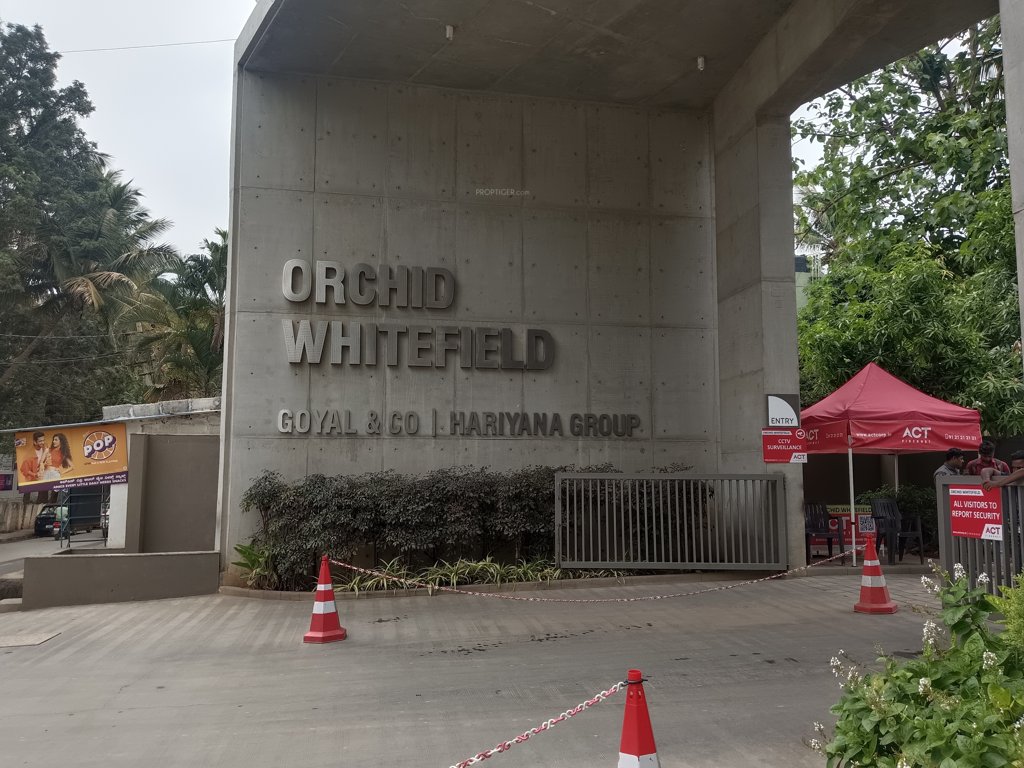 orchid whitefield Entrance Gate Security Cabin