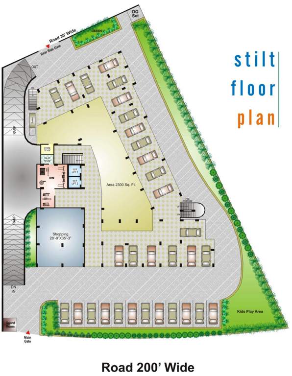 Images for Cluster Plan of Gordhan Shree Gordhan Heights