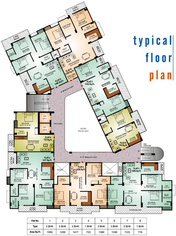 Images for Cluster Plan of Gordhan Shree Gordhan Heights