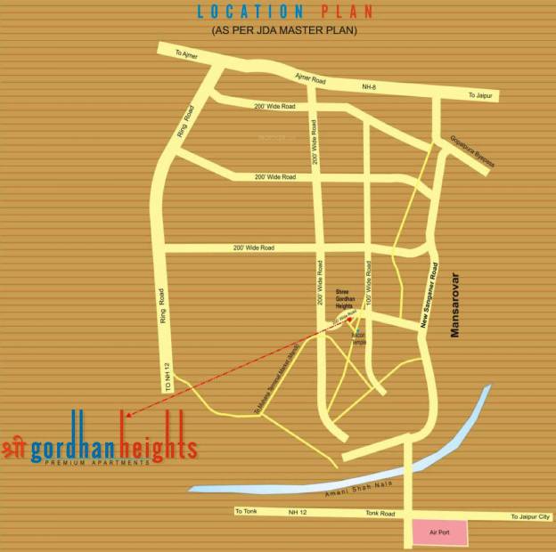 Images for Location Plan of Gordhan Shree Gordhan Heights