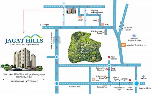 Images for Location Plan of Unnati Jagat Hills