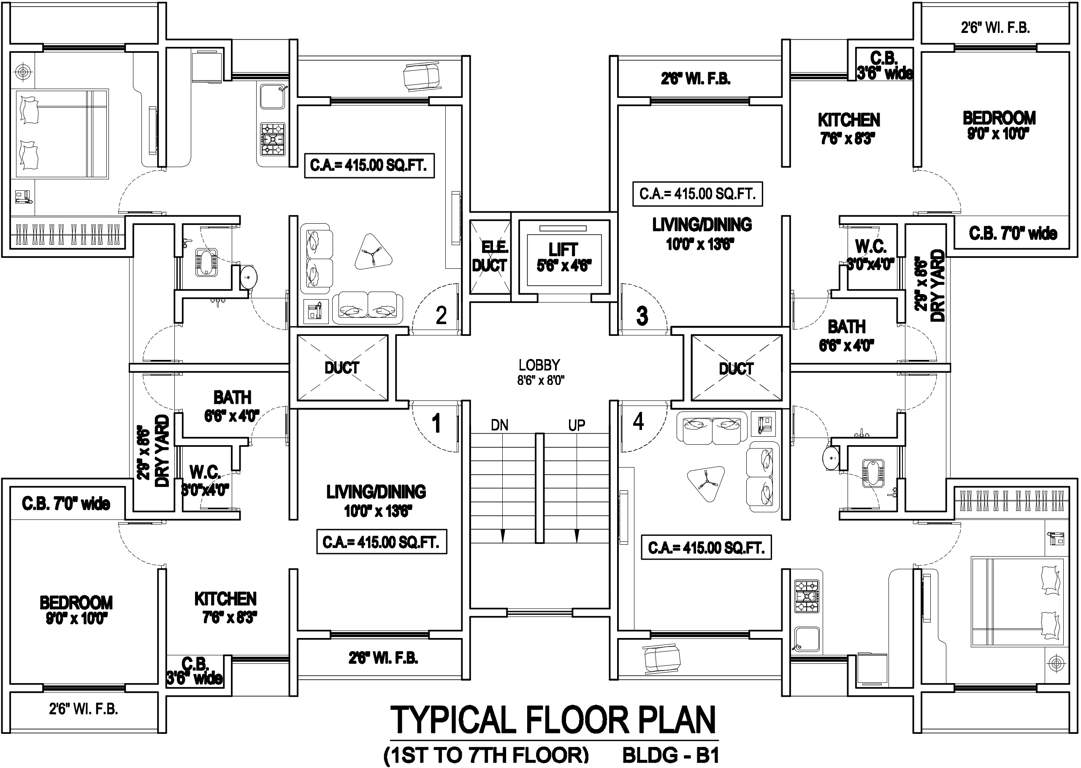 Images for Cluster Plan of Samrin Vighnaharta Residency