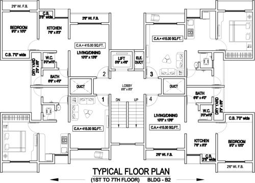 Images for Cluster Plan of Samrin Vighnaharta Residency