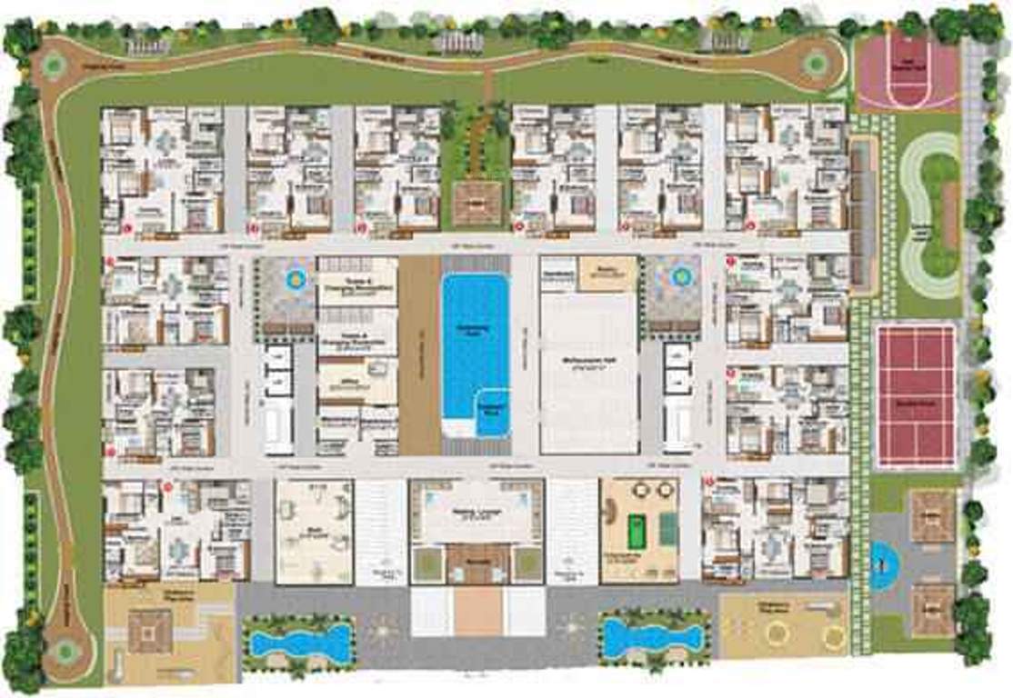 Images for Cluster Plan of Lakshmi Sai Amrutha Doyen