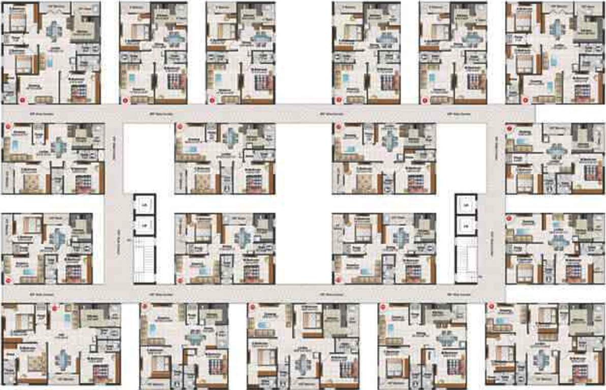 Images for Cluster Plan of Lakshmi Sai Amrutha Doyen