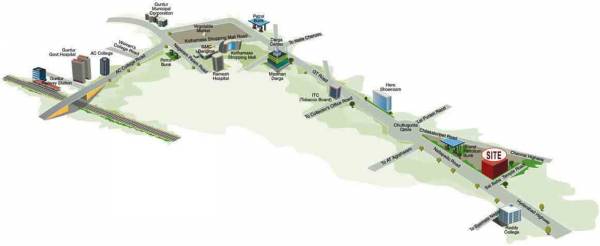 Images for Location Plan of Lakshmi Sai Amrutha Doyen