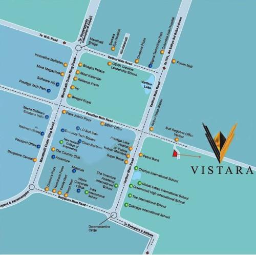 Images for Location Plan of Prominent Vistara vistara Images for Location Plan of Prominent Vistara