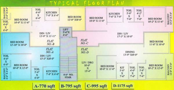 Images for Cluster Plan of MN Sweety Tower