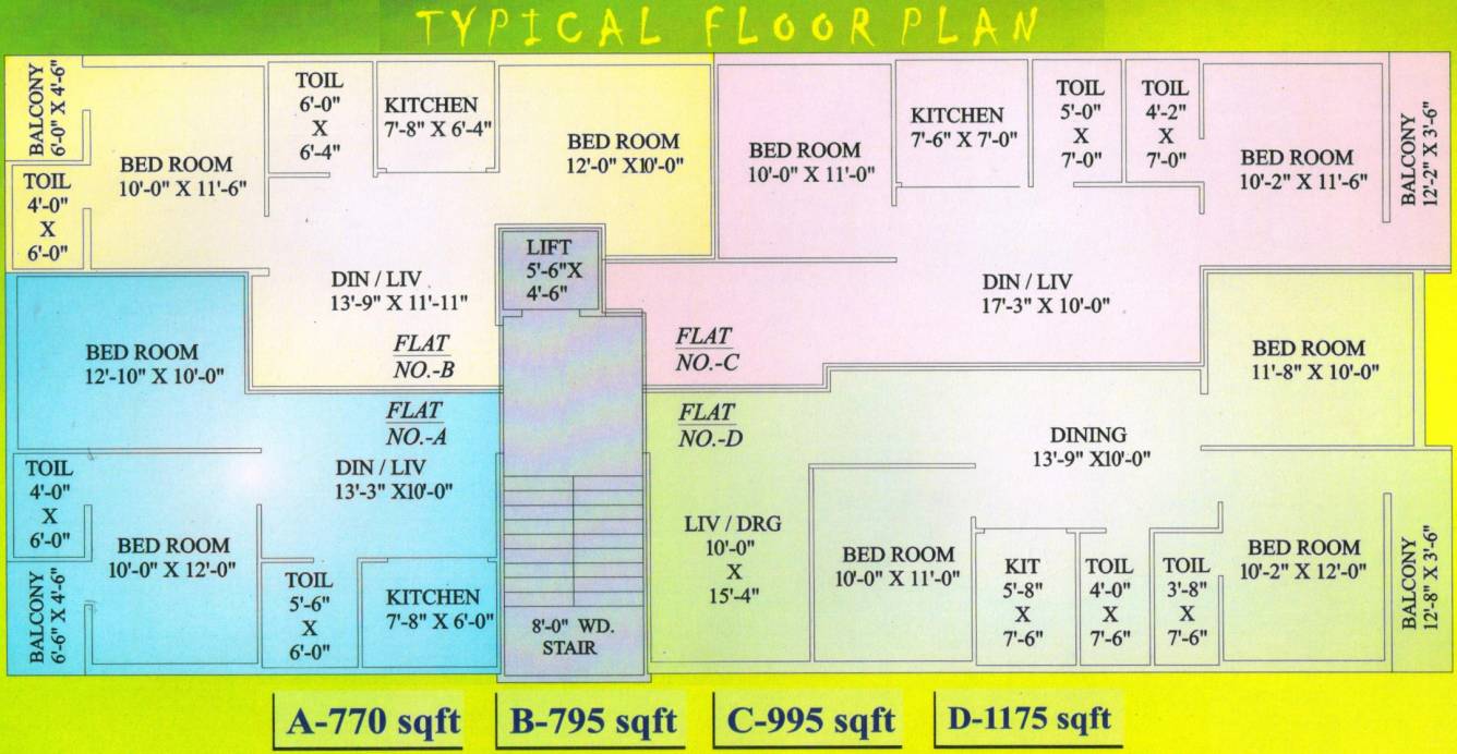 Images for Cluster Plan of MN Sweety Tower