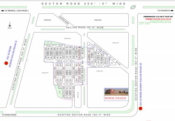 Images for Layout Plan of Siddhi Enclave 1 And 2