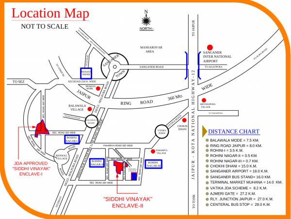 Images for Location Plan of Siddhi Enclave 1 And 2