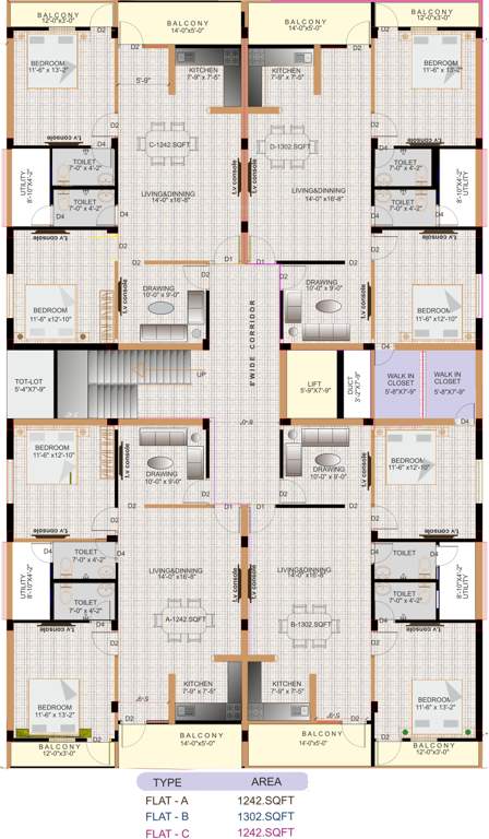  heights Images for Cluster Plan of Pride Heights
