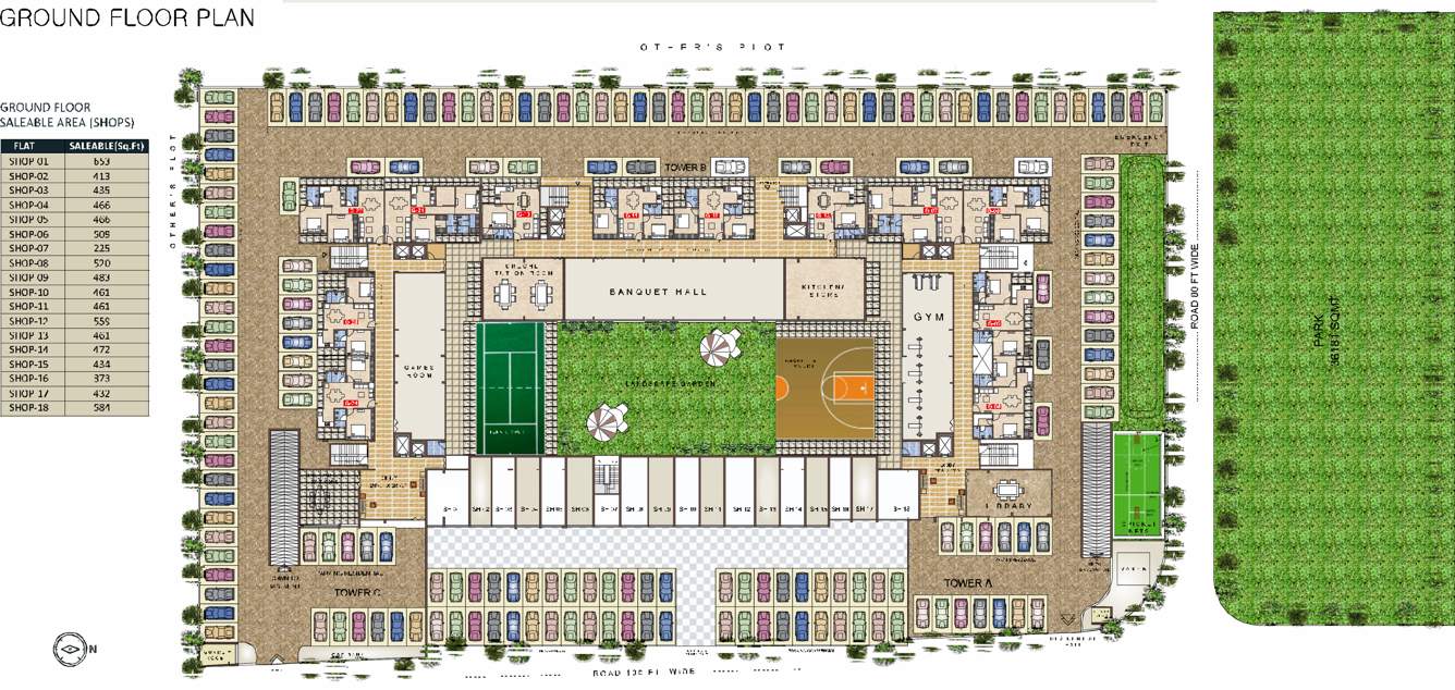  taruchaya residency Images for Cluster Plan of Vilasa Taruchaya Residency