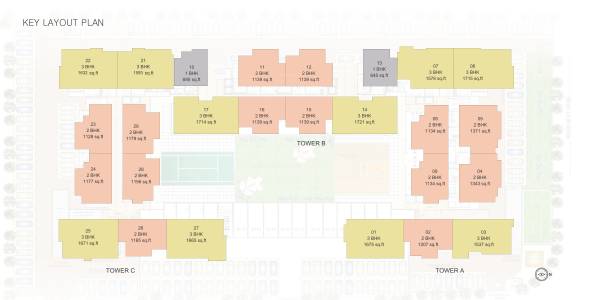 Layout Plan taruchaya-residency Layout Plan