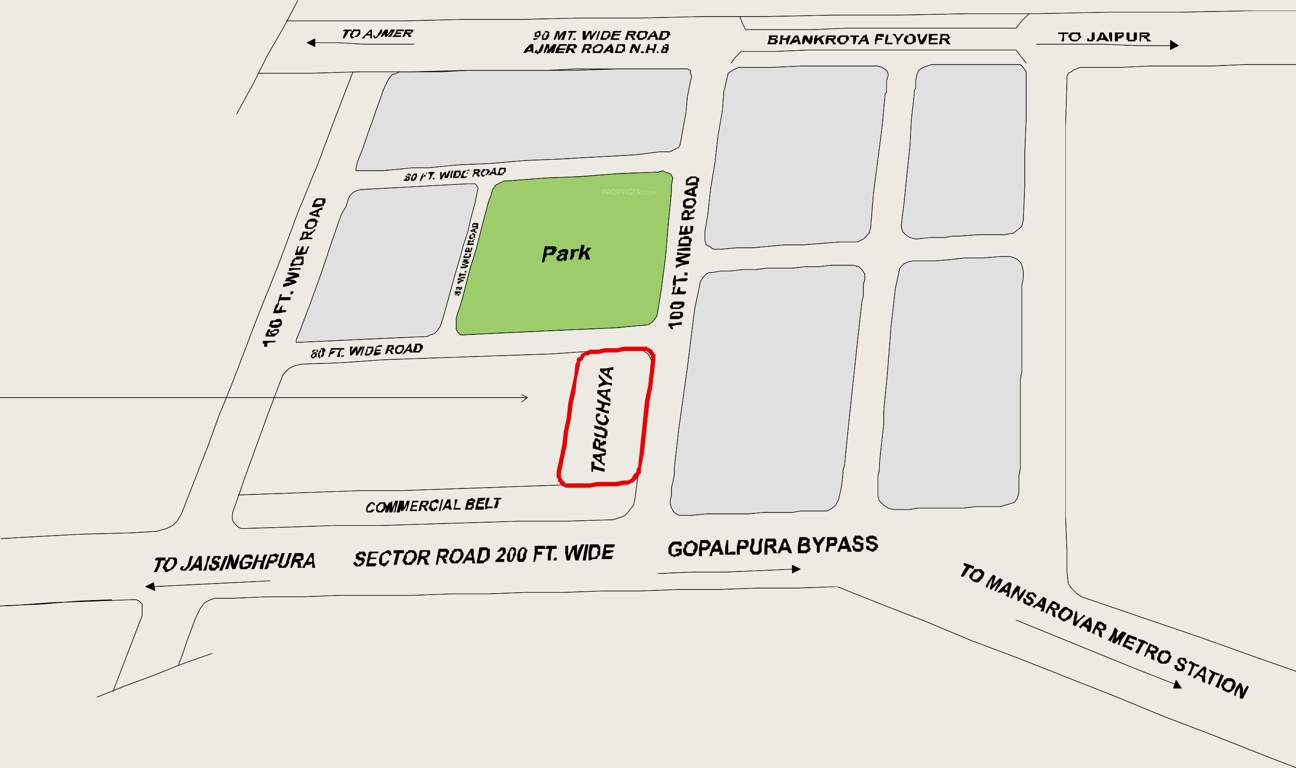  taruchaya residency Images for Location Plan of Vilasa Taruchaya Residency