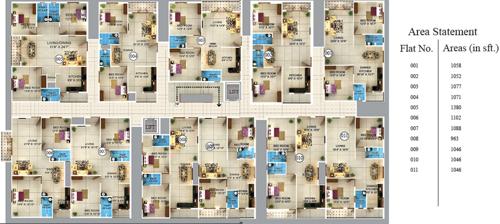  brindavan-enclave Images for Cluster Plan of Karunya Brindavan Enclave