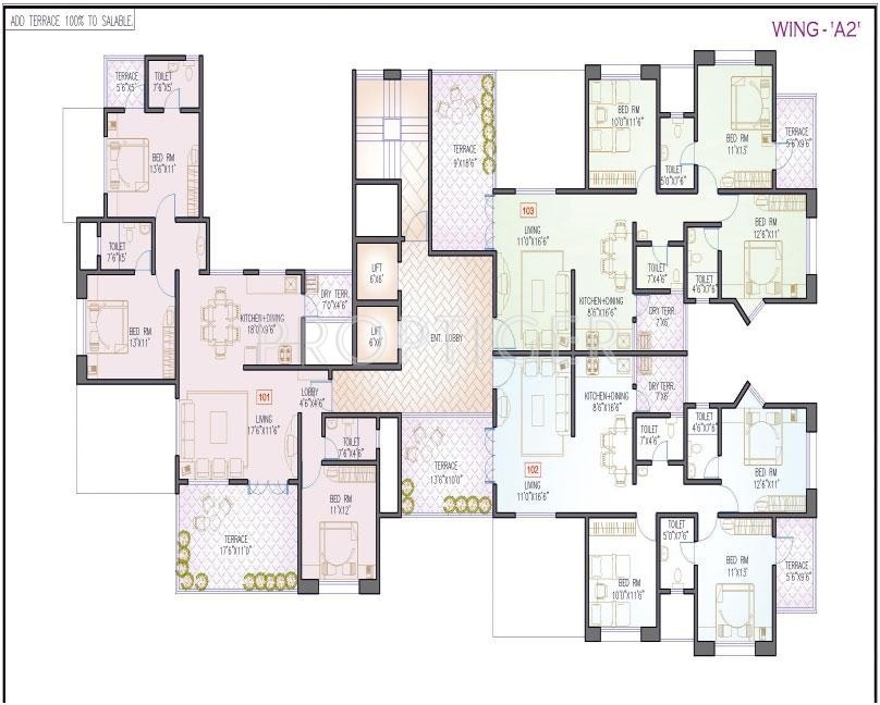 Images for Cluster Plan of Mittal Group Sun Horizon