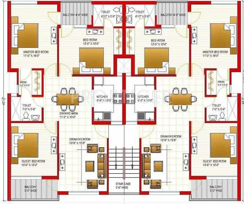 Images for Cluster Plan of Bhakti GBM Gracia Floors Images for Cluster Plan of Bhakti GBM Gracia Floors