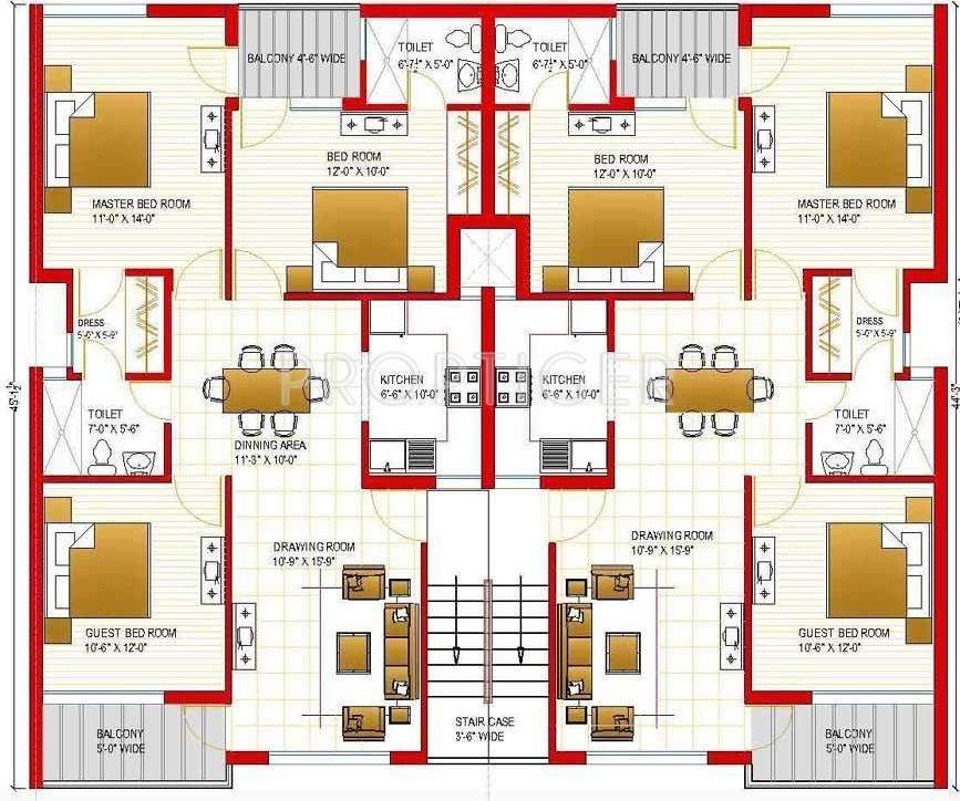 Images for Cluster Plan of Bhakti GBM Gracia Floors