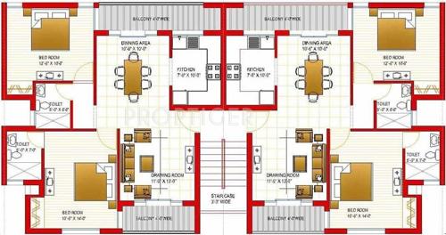 Images for Cluster Plan of Bhakti GBM Gracia Floors Images for Cluster Plan of Bhakti GBM Gracia Floors