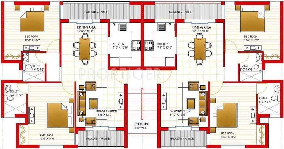 Images for Cluster Plan of Bhakti GBM Gracia Floors