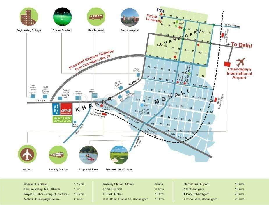 Images for Location Plan of Bhakti GBM Gracia Floors