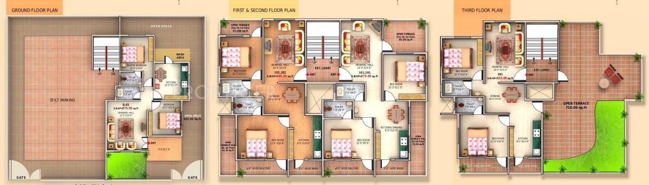 Images for Cluster Plan of JaiKishan Vaishnav Residency