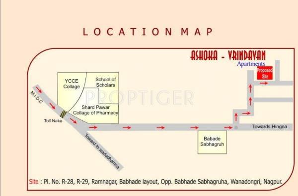 Images for Location Plan of Ashoka Vrindavan