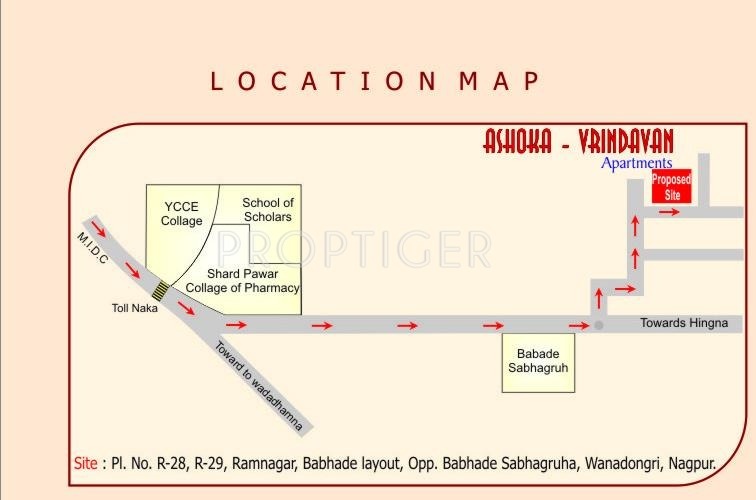 Images for Location Plan of Ashoka Vrindavan