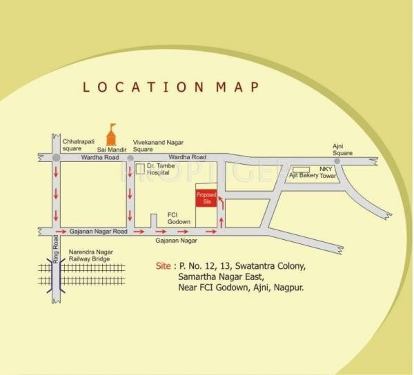 Images for Location Plan of Ashoka Vaikuntha