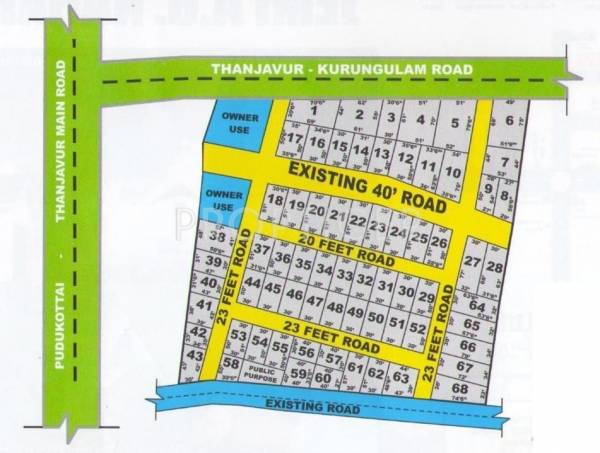 Jemi Housing Ltd A G Nagar Layout Plan