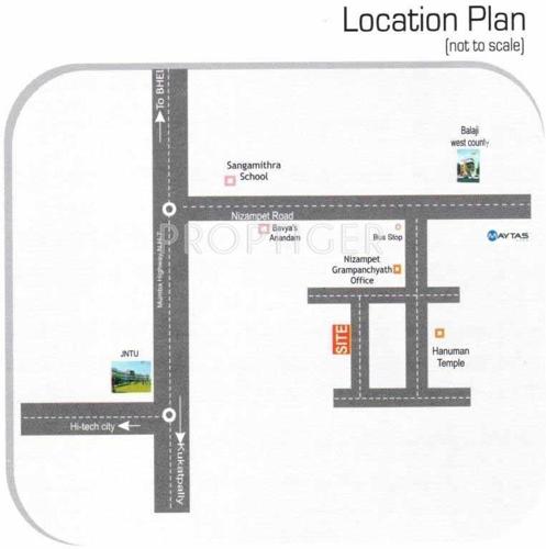 Images for Location Plan of Venkateshwara Venkateshwara Fortune
