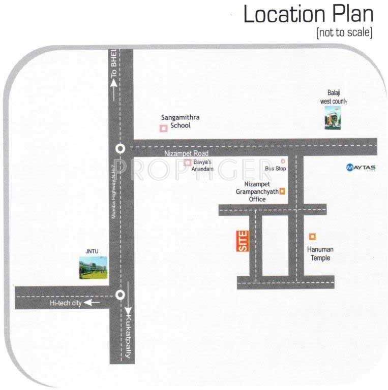 Images for Location Plan of Venkateshwara Venkateshwara Fortune