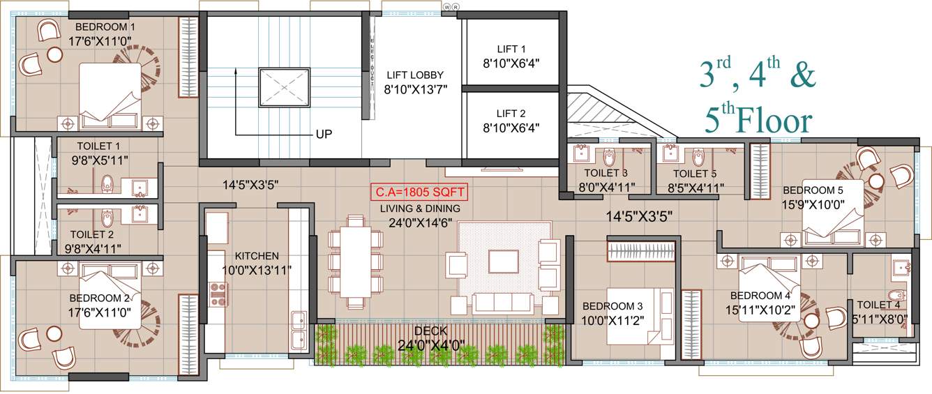 Images for Cluster Plan of Sabari Nateker Heights