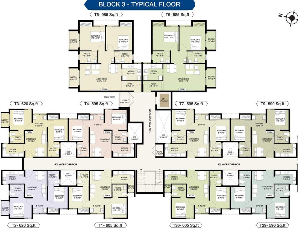  triveni Images for Cluster Plan of Arun Triveni