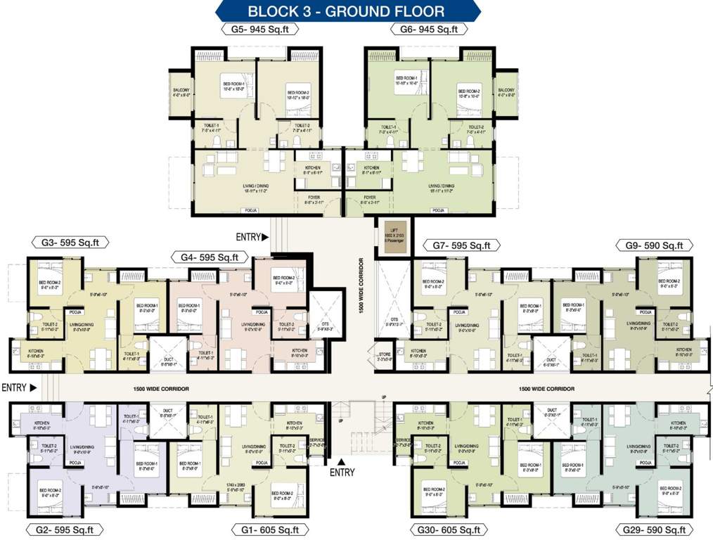  triveni Images for Cluster Plan of Arun Triveni